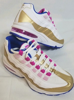 blue and gold air max 95