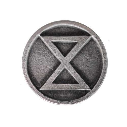 Extinction Rebellion XR Symbol Pewter Pin Badge | eBay