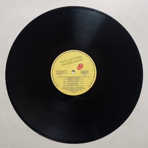 The Rolling Stones Emotional Rescue Vinyl Record 12” 33 RPM CUN-39111 RSR 1980 - Picture 3 of 24