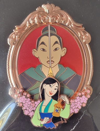 Disney Pink a la Mode Mulan Transformation Pin Special Edition 300 - 第 1/2 張圖片