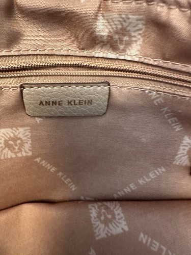 Anne Klein Women’s Woven Tote Bag Neutral Truffle - Picture 12 of 13