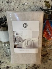 Hotel Collection Linen Two King Pillowcases. Brand New
