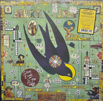 NEW Steve Earle & The Dukes   Jerry Jeff-LP-Limited Edition, Clear