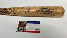 Kazuhisa Ishii Dodgers Signed Autographed Louisville Slugger Cracked Bat PSA DNA