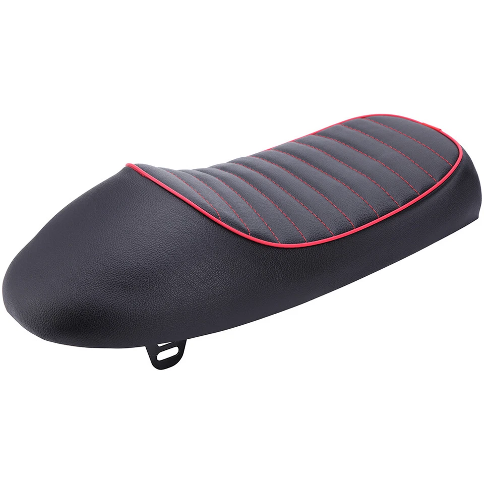 Reacondicionamiento Para Suzuki GS 650 550 750 500 Café Racer Retro Joroba Sillín Asiento Línea Roja Foto 4 de 4