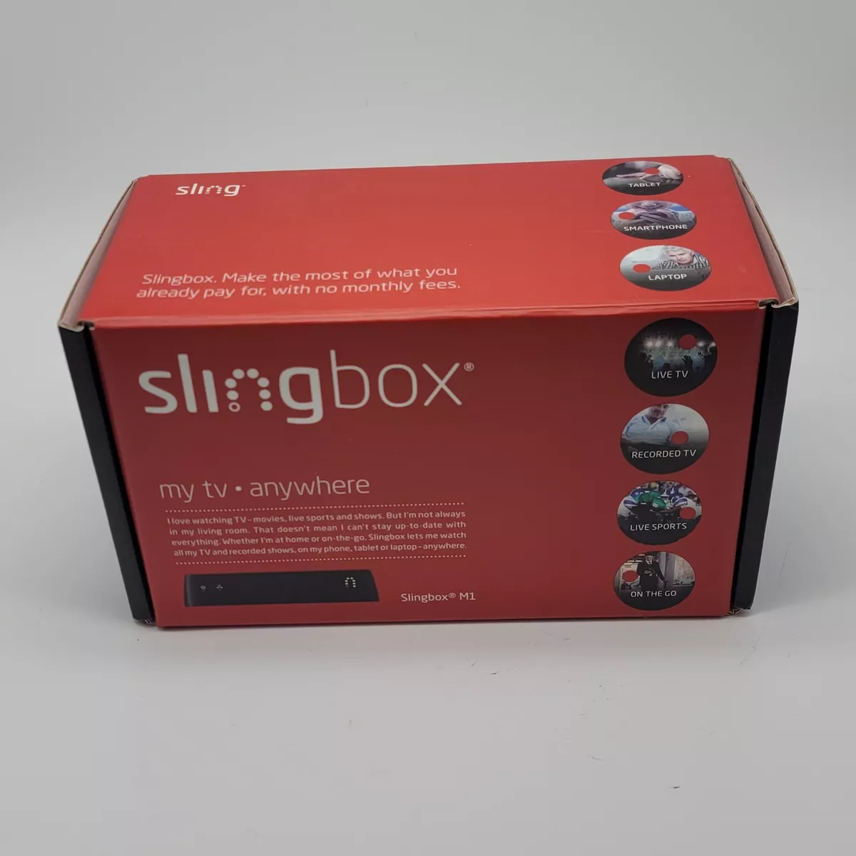 SLING MEDIA - SLINGBOX M1 - NEW OPEN BOX