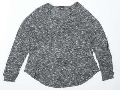 Sparkle & Fade Damenpullover grün Rundhals Polyester Pullover Größe S