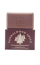 Gents Moisturizing Guys Bar Soap for Men Bath & Shower Sandalwood spice