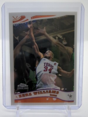 2005-06 Topps Chrome Austin Toros Basketball Card #256 Ezra Williams Rookie