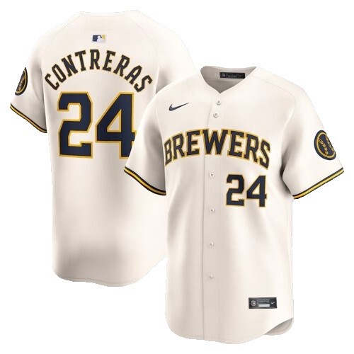 Yovani Gallardo — Milwaukee Brewers Jersey Shirt — Size Men's XL