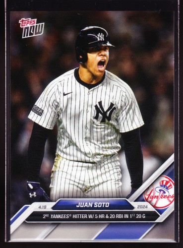 2024 Topps Now 98 Juan Soto