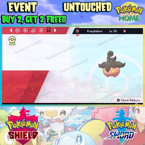 Pumpkaboo Event 🔥 Halloween Celebration 2014🔥Pokémon Sword and Shield - Picture 5 of 5