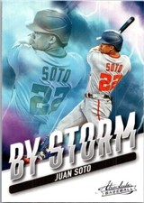 2022 Panini Absolute Baseball Juan Soto By Storm