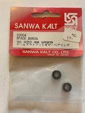 33004 Sanwa Kalt RC Helicopter Baron 30 Tail Output Gear Bearing New In Package
