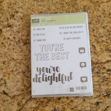 Stampin' Up! You're Delightful Stamp Set - BRAND NEW + FREE SHIPPING