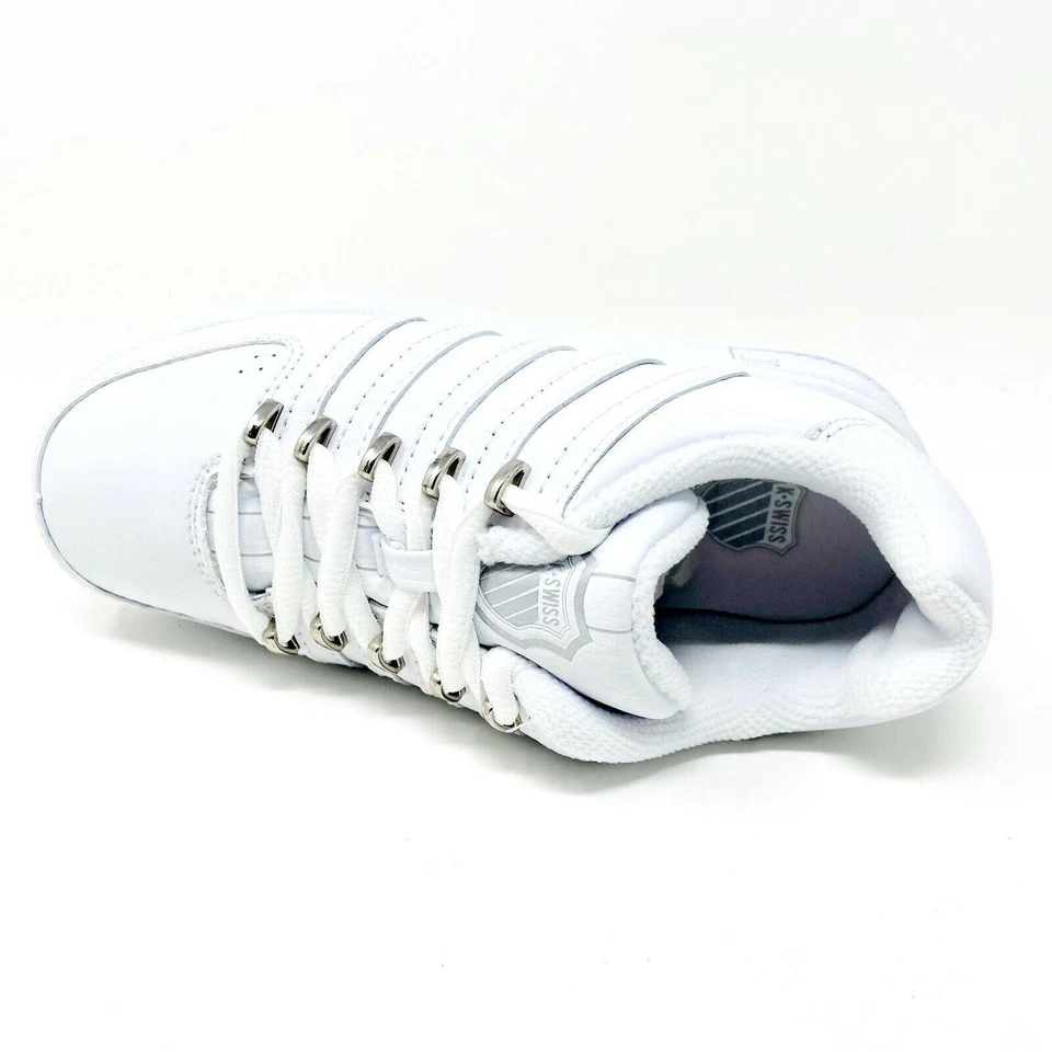Zapatillas informales K-Swiss Ruttger blancas platino para niños 52024147 Foto 4 de 4