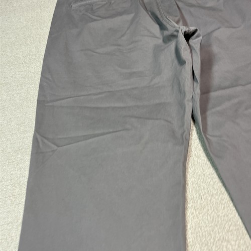 J. Crew Chino Pants Men 35/32 Light Gray Flat Front College City Prep Pants - Picture 18 of 23