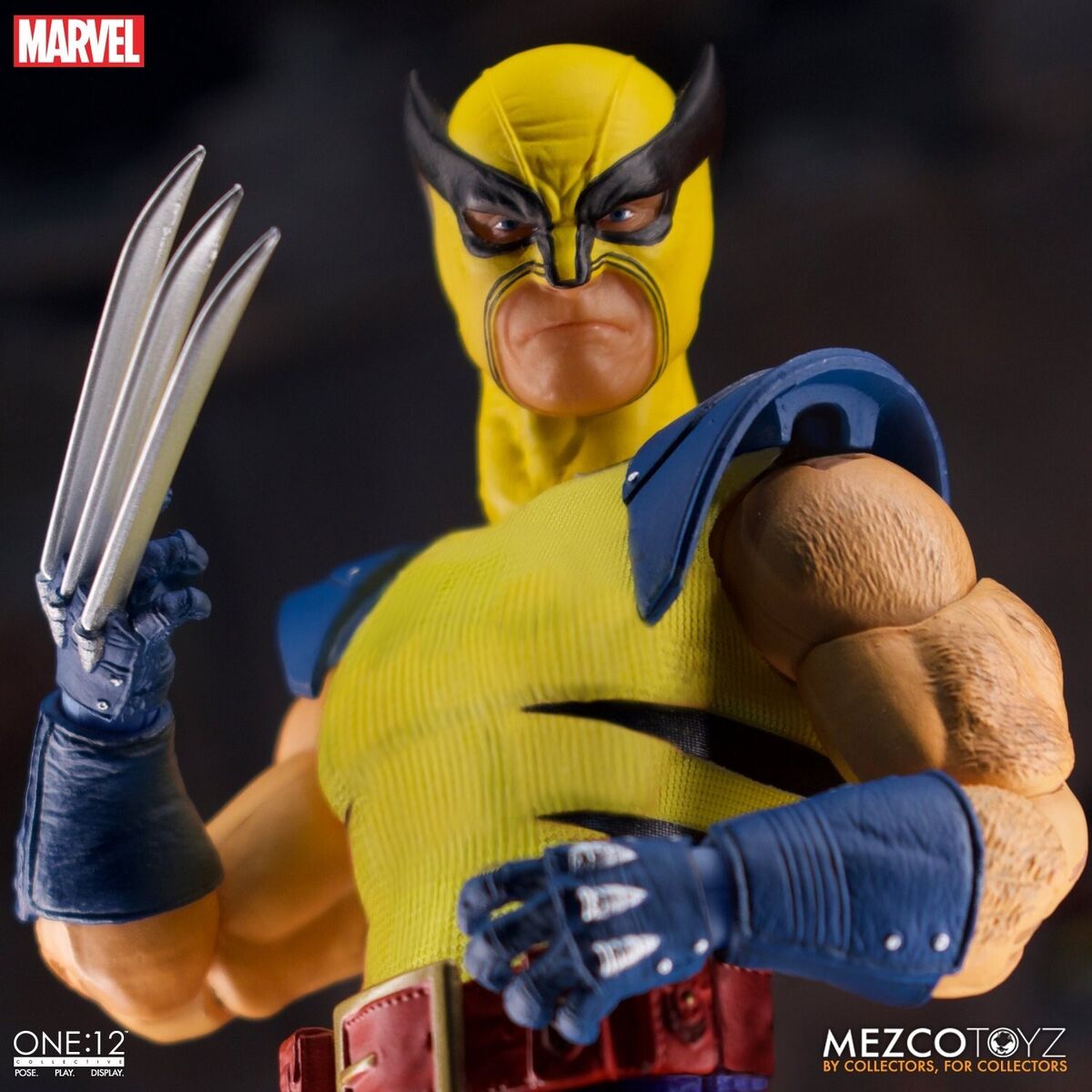 Mezco One:12 X-Men Collective WOLVERINE ACTION FIGURE STEEL Mezco One:12 X-Men Collective WOLVERINE ACTION FIGURE STEEL