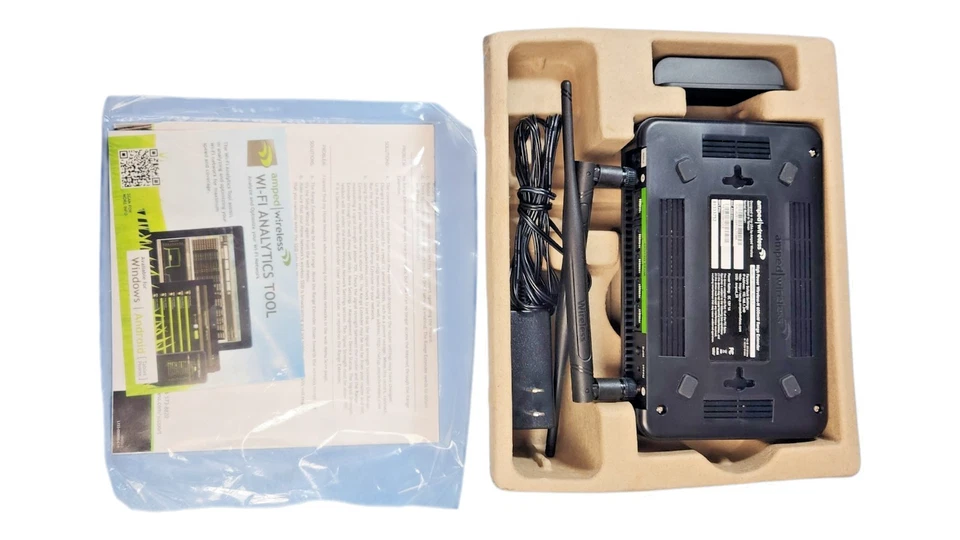 Amped Wireless SR10000 600mw High Power Wireless-N Range extender Repeater-NIB - Image 4 of 4