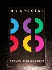 .38 SPECIAL / STRENGTH IN NUMBERS / PLAY TESTED CASSETTE VG / INLAY GOOD