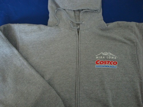 Costco Wholesale Gray Hoodie Mira Loma 