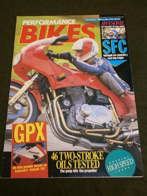 PERFORMANCE BIKES - HIGH SPEED ISSUE - DEC 1986