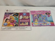 Disney Princess 3D Sticker Story  Colorforms Sets, New