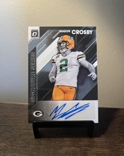 2020 Panini Donruss Optic Mason Crosby Signature Series Autograph Packers