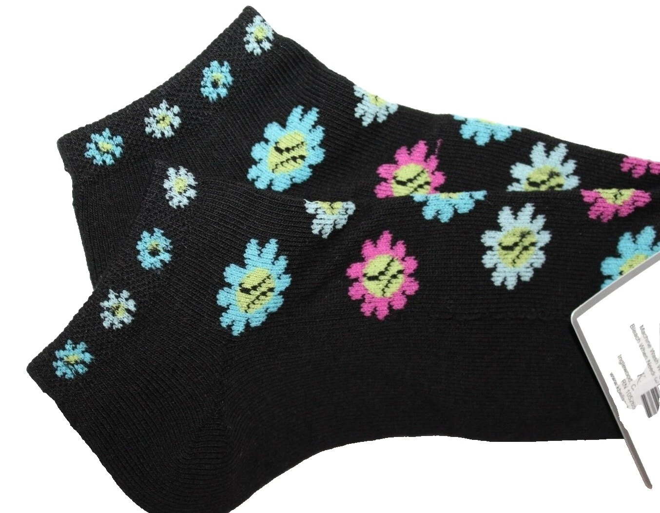 Poliéster Floral para De mujer K. Bell CALCETINES