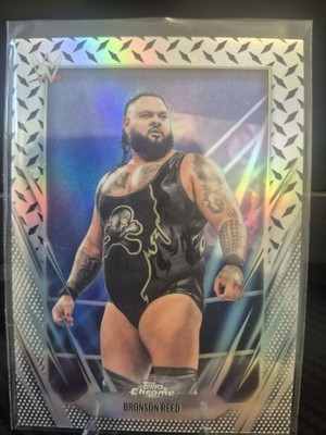 Topps Chrome WWE 2026 Bronson Reed Diamond  Plate Refractor 