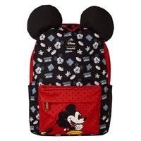 Disney By Loungefly Full-Size Nylon Rucksack Mickey Mouse - Loungefly - (Sonst