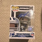 Funko Pop! Football Micah Parsons Dallas Cowboys NFL Autographed Vinyl #171