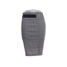 Amisu, Bleistiftrock, Größe: 38, Schwarz/Weiß/Grau #I4F