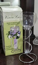VICTORIA LYNN FLOATING CANDLE CENTERPIECE NEW IN ORIGINAL BOX