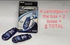 Norelco Advantage Nivea Shaving Lotion Cartridges HQ160 1 box 6 total - NEW