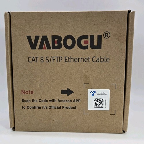New Vabogu Cat 8 Ethernet Cable, 35ft Heavy Duty High Speed Indoor-Outdoor Cable - 第 2/7 張圖片