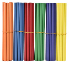 60 Pieces Rhythm Sticks for Kids Bulk, 12 Inch Wood Sticks Music Classr...