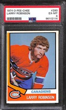 1974 O-Pee-Chee #280 Larry Robinson PSA 6 EX-MT 96112114 