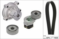 Wasserpumpe + Keilrippenriemensatz Schaeffler INA 529 0330 31 FüR Opel Astra GTC
