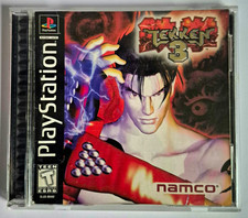 Tekken 3 (Sony PlayStation 1, 1998) - Original Black Label CIB Complete
