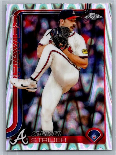 Spencer Strider #46 2025 Topps Chrome card