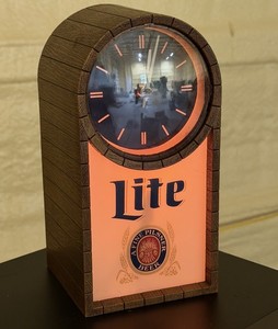 Miller Lite Neon Clock | eBay