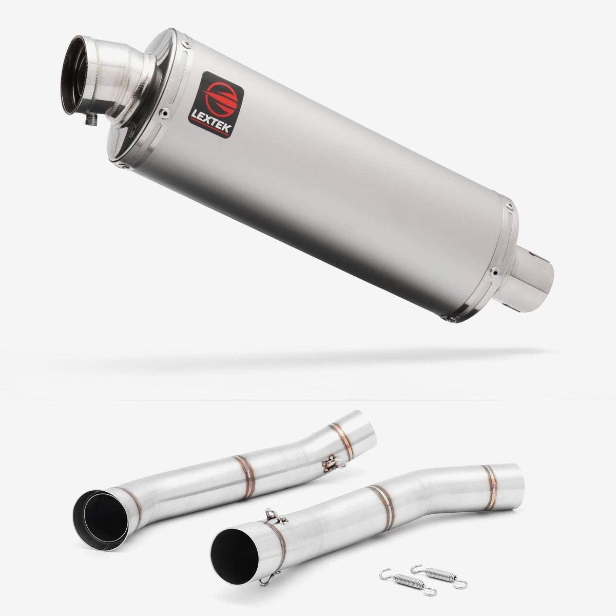 Lextek Stainless Steel Slip-on 350mm Exhaust for KTM 690 Duke 12-15
