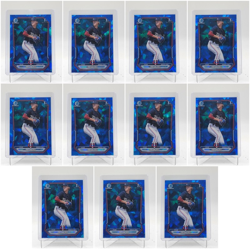 [11] DASAN HILL 2026 BOWMAN CHROME SAPPHIRE 1ST REFRACTOR TWINS #BCP-88 Q4874