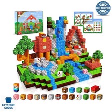 100-Piece Magnetic Building Blocks Set for STEM Learning Creative Play