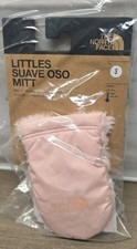THE NORTH FACE Littles Suave Oso Mittens, Peach Pink, S Toddler Gloves Small