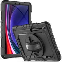 HüLle FüR Galaxy Tab S10 Fe / S9 Fe Tech-Protect Case Cover Futeral Schwarz