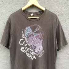 Cage The Elephant Band Reprinted Charcoal T Shirt Full Size S-5XL TT724