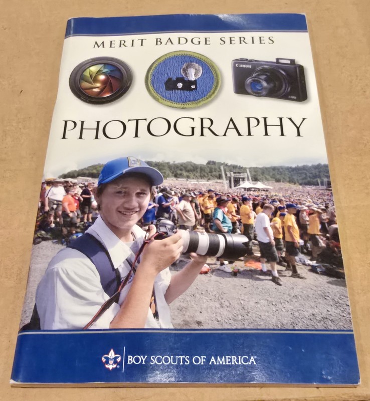 BSA ~ Photography ~ Merit Badge Series Pamphlet Book Boy Scouts of America Camp