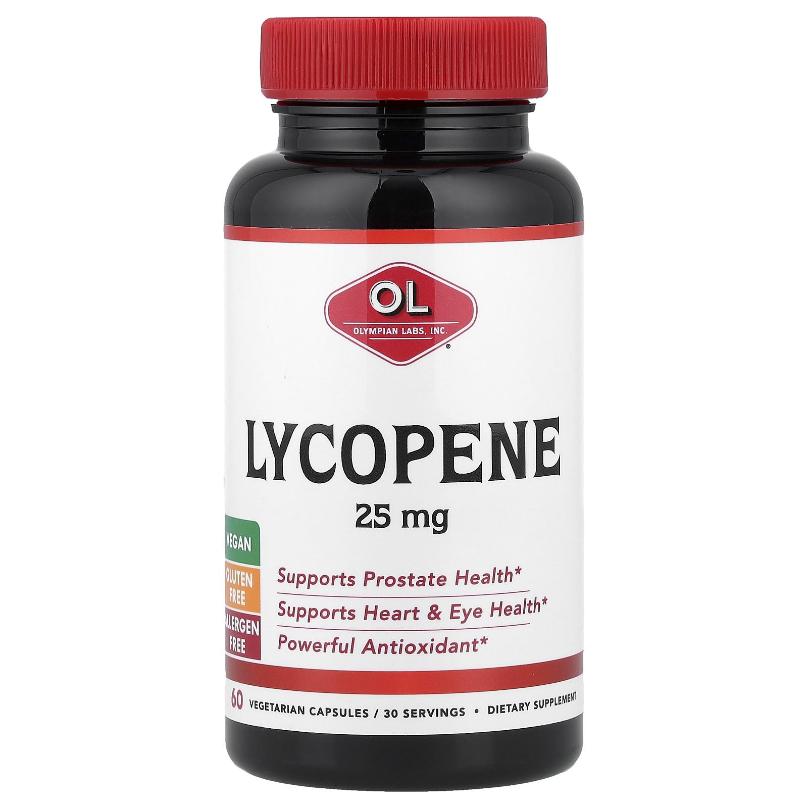 Lycopene, 60 Vegetarian Capsules (250 mg per Capsule)